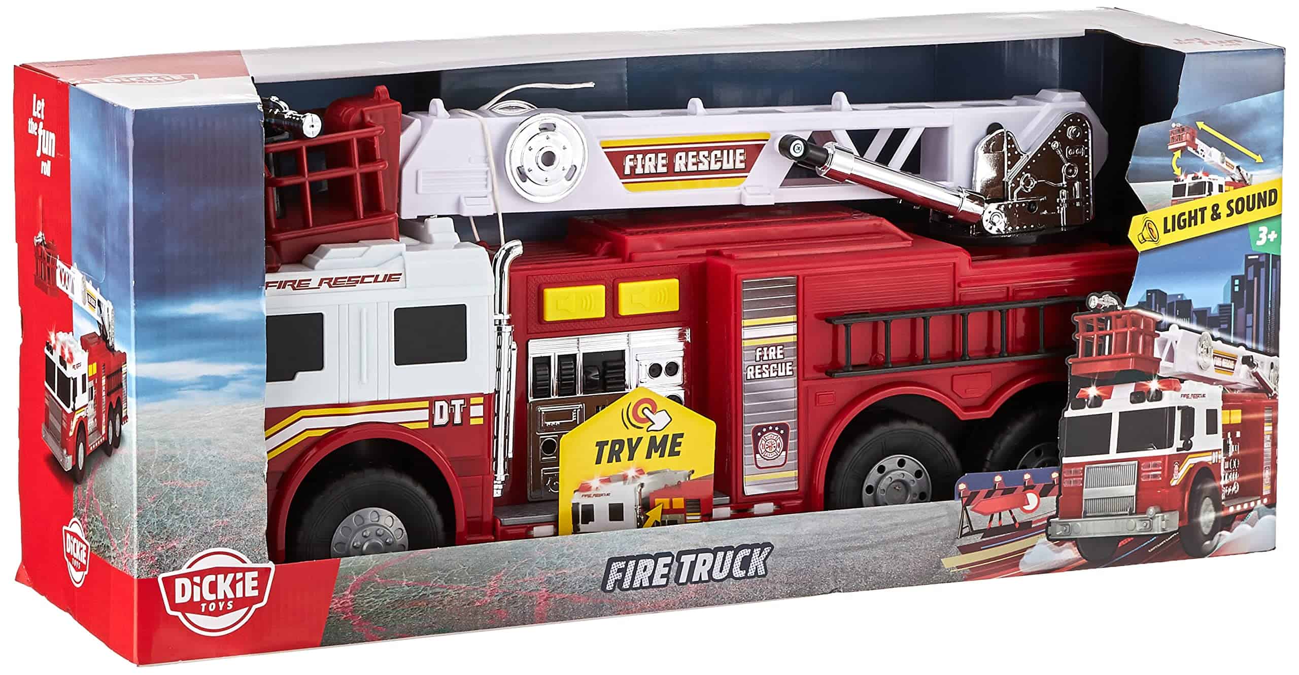 Camión de Bomberos Gigante de 24 Pulgadas de DICKIE TOYS - Imagen 4