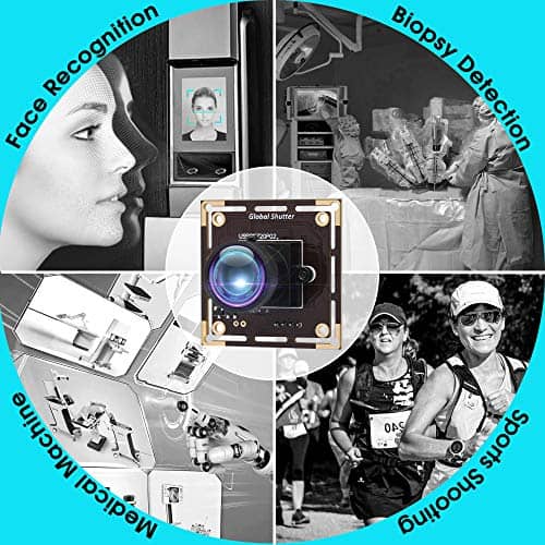 Cámara USB de 1MP con Obturador Global en Blanco y Negro - Imagen 7