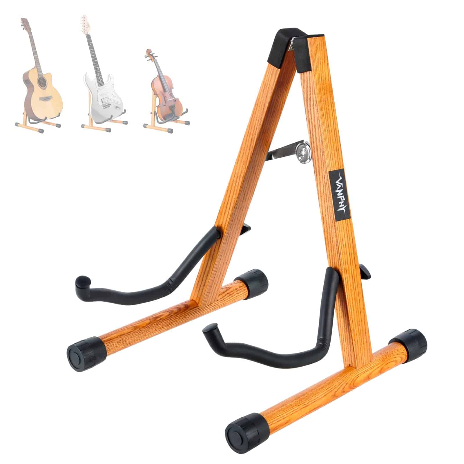 Soporte de Guitarra de Madera de Haya Ajustable VANPHY,