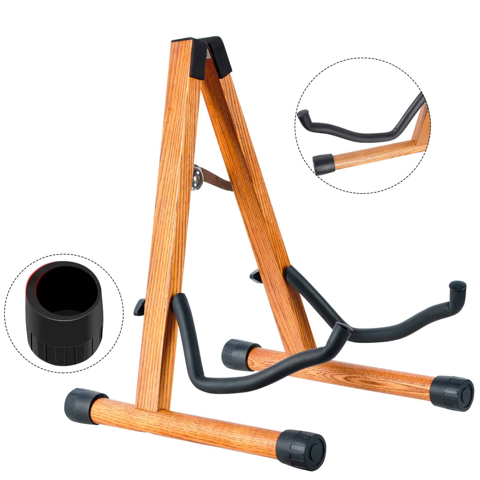 Soporte de Guitarra de Madera de Haya Ajustable VANPHY, - Imagen 6