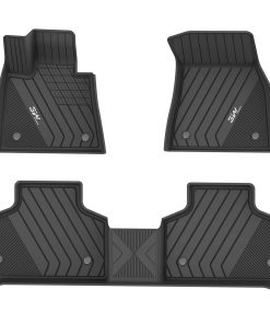 3W Tapetes para Piso Compatible para BMW X7 7 Asientos