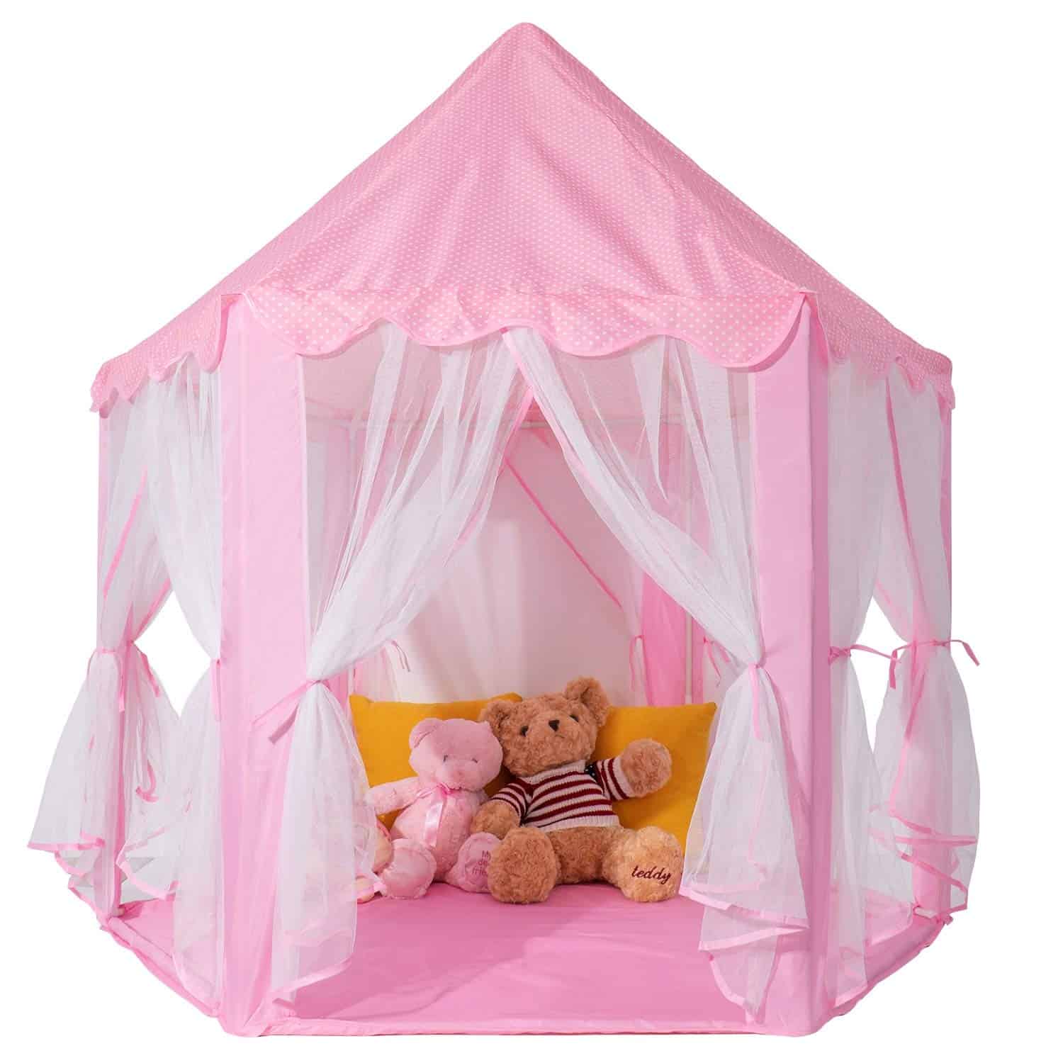 Rettebovon Princess Castle Tents Juguetes Castillo de Hadas - Imagen 7