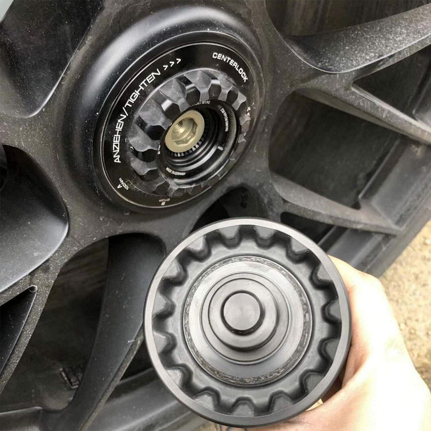 UTMALL Llave de tuerca de rueda de bloqueo central para - Imagen 3