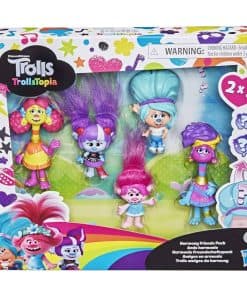 Conjunto de Juguetes Trolls TrollsTopia Harmony Friends