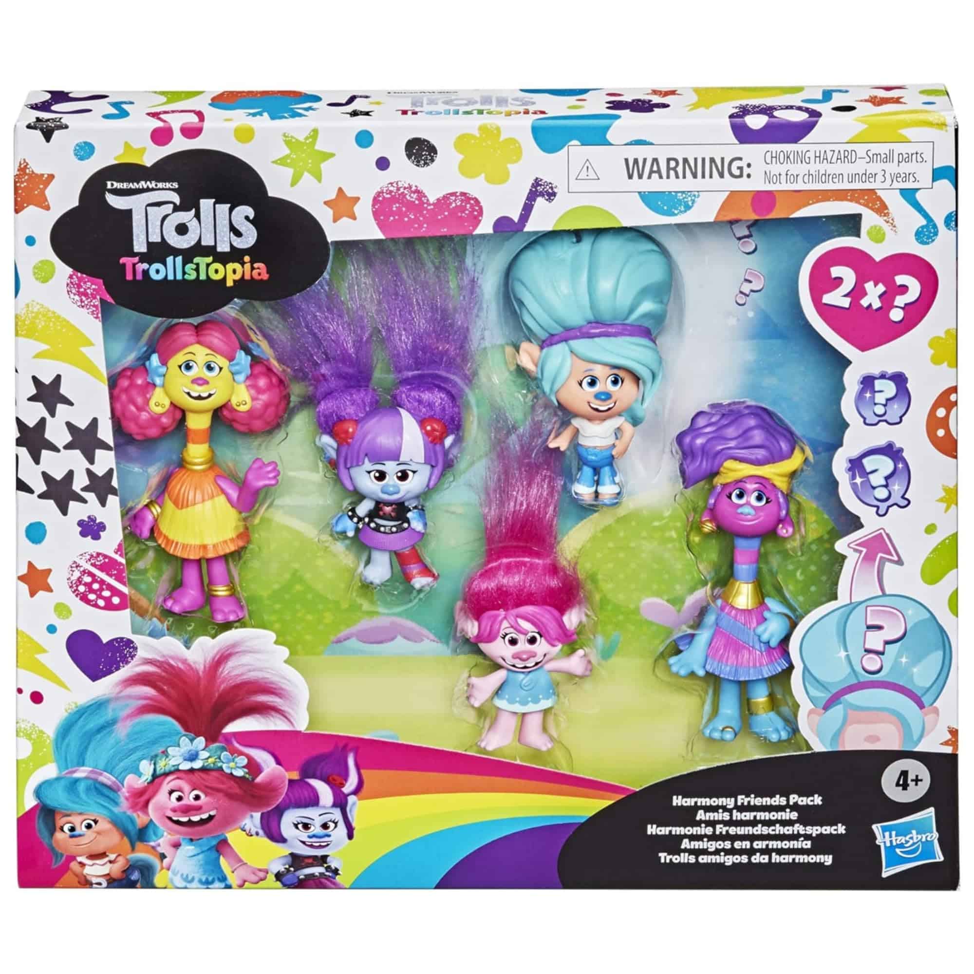 Conjunto de Juguetes Trolls TrollsTopia Harmony Friends