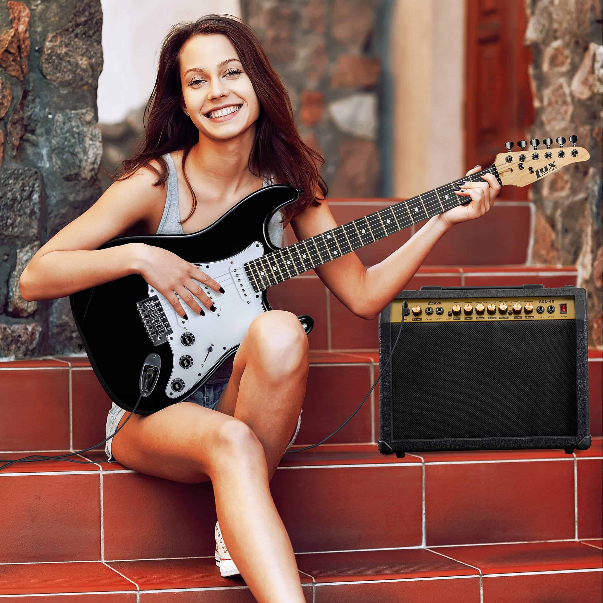 Amplificador de Guitarra Eléctrica LyxPro de 40 vatios | - Imagen 8