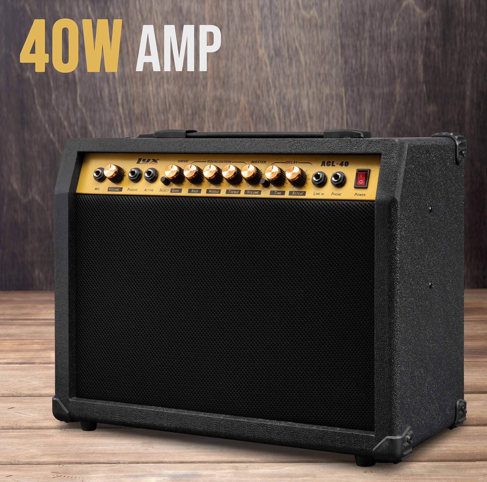 Amplificador de Guitarra Eléctrica LyxPro de 40 vatios | - Imagen 4