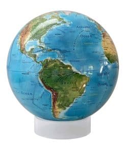 Mapa de Alivio de la Tierra, Globo Magnético Snapspheres de