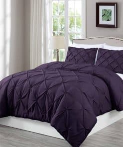 Juego de Edredón Chezmoi Collection Berlin Morado King, 3