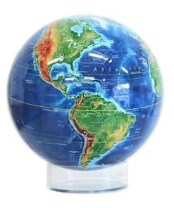 Mapa de Elevación de la Tierra, Globo Snapspheres Magnético