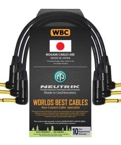 3 Unidades - 18 Pulgadas - Cable de Instrumento de Guitarra