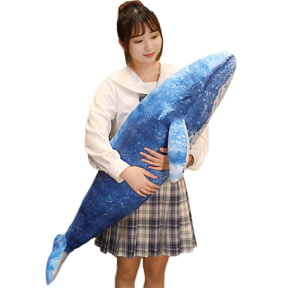 Peluche de Ballena Jensquaify, Almohada de Abrazo de