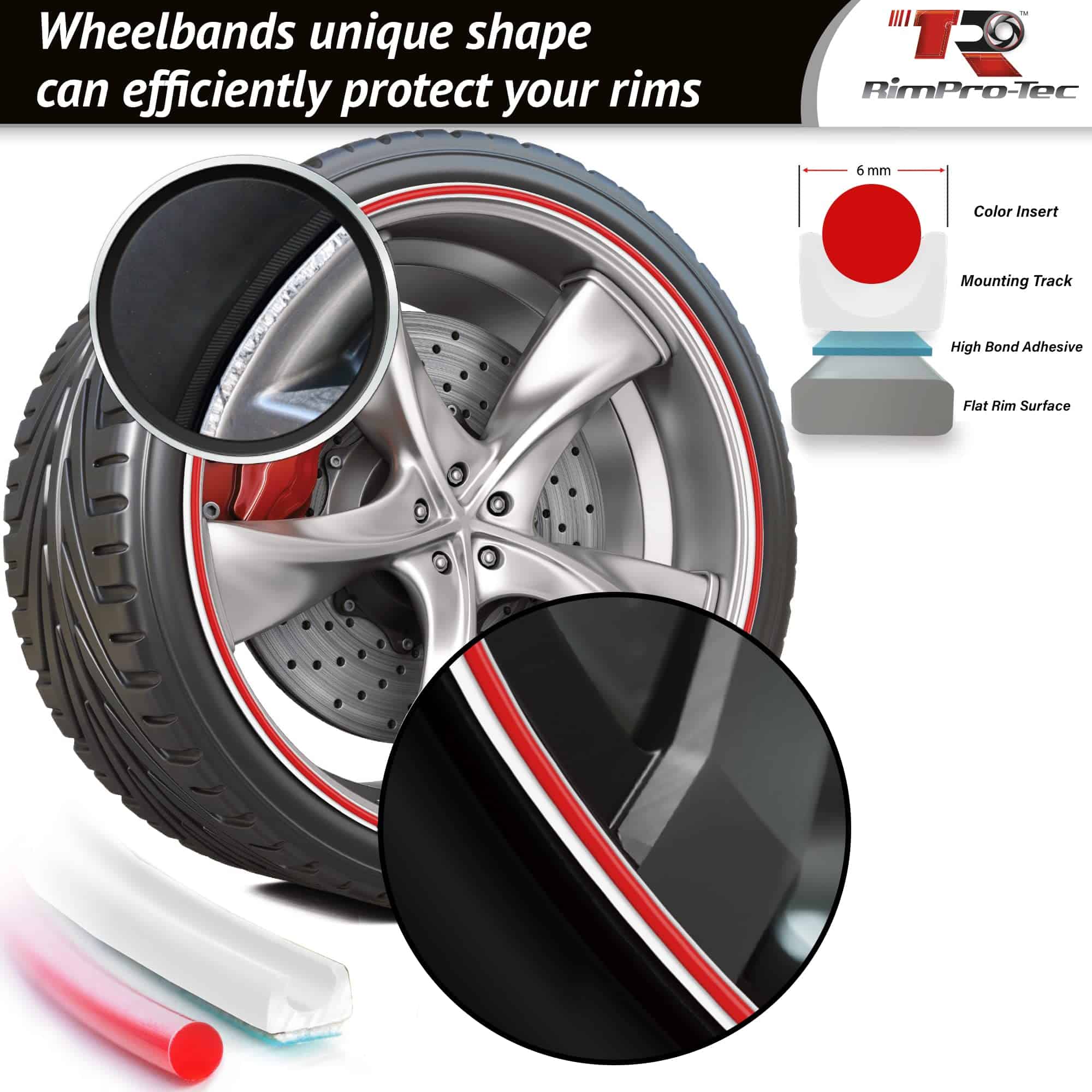 RimPro-Tec Wheel Bands Mejores protectores de llantas para - Imagen 5