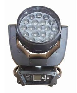 Cabeza Móvil Led Beam Zoom JUNMAN 19x15W RGBW 4 en 1 Luz de