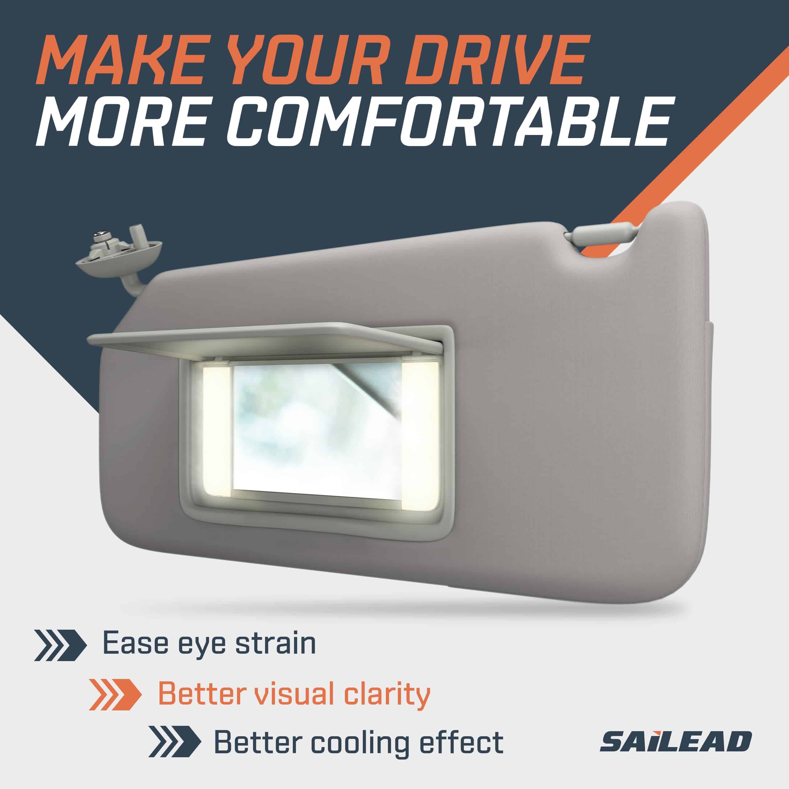 Reemplazo de Visera Solar Lado Izquierdo SAILEAD, - Imagen 3