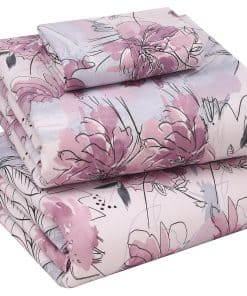 Juego de sábanas Twin XL RUVANTI 100% algodón, 3 Piezas,