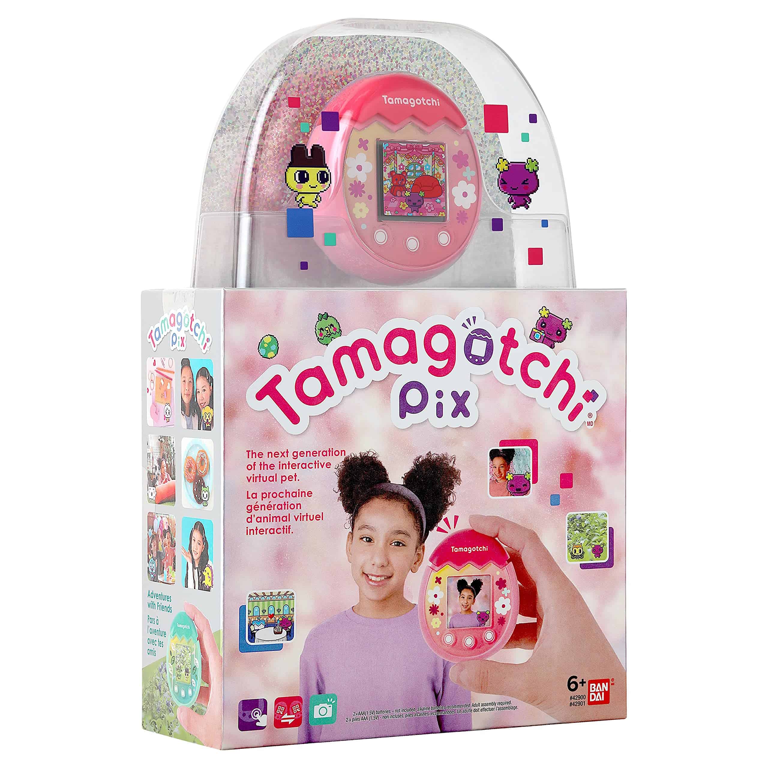 Tamagotchi Pix - Floral (Rosa) - Imagen 9