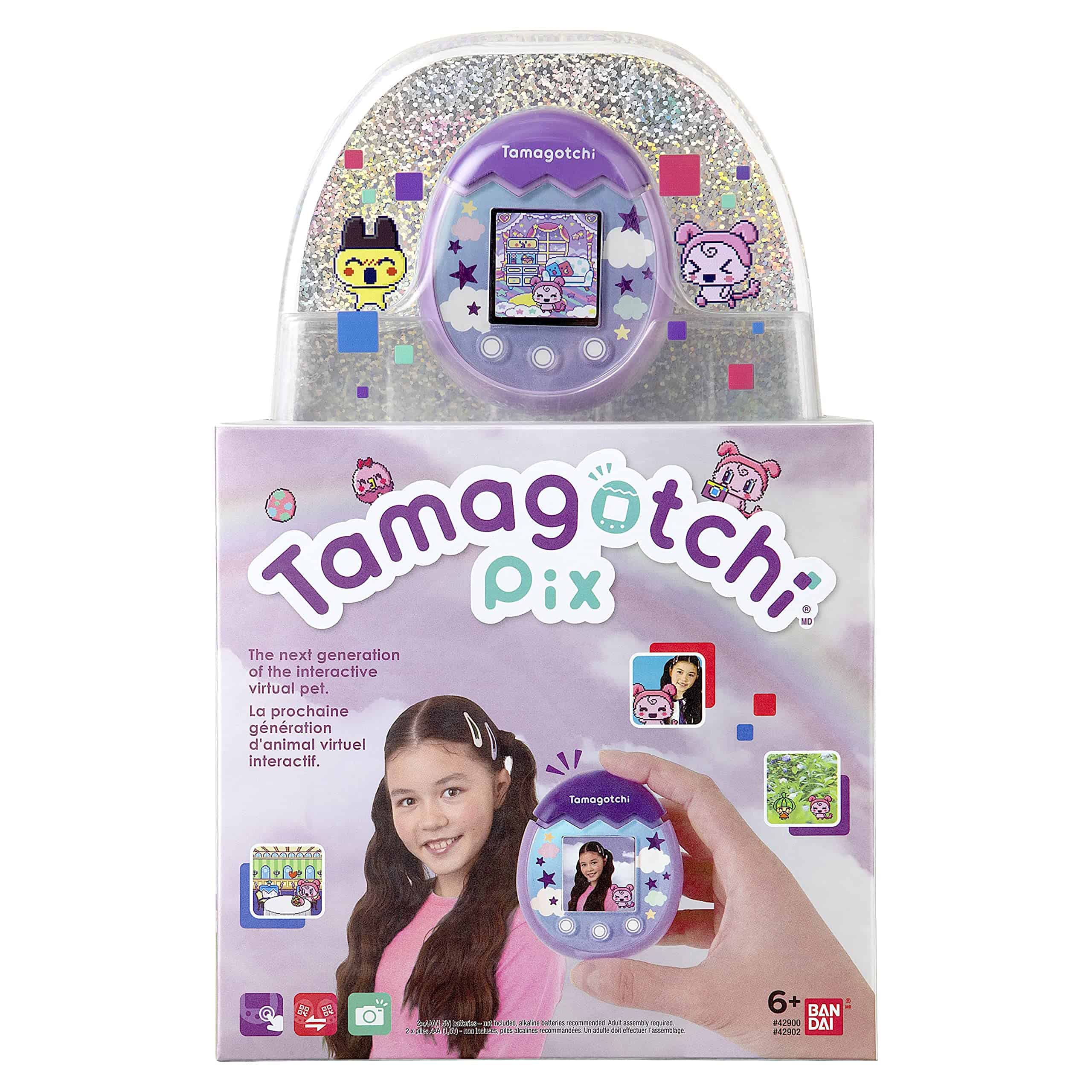 Tamagotchi Pix - Sky (Morado) - Imagen 8