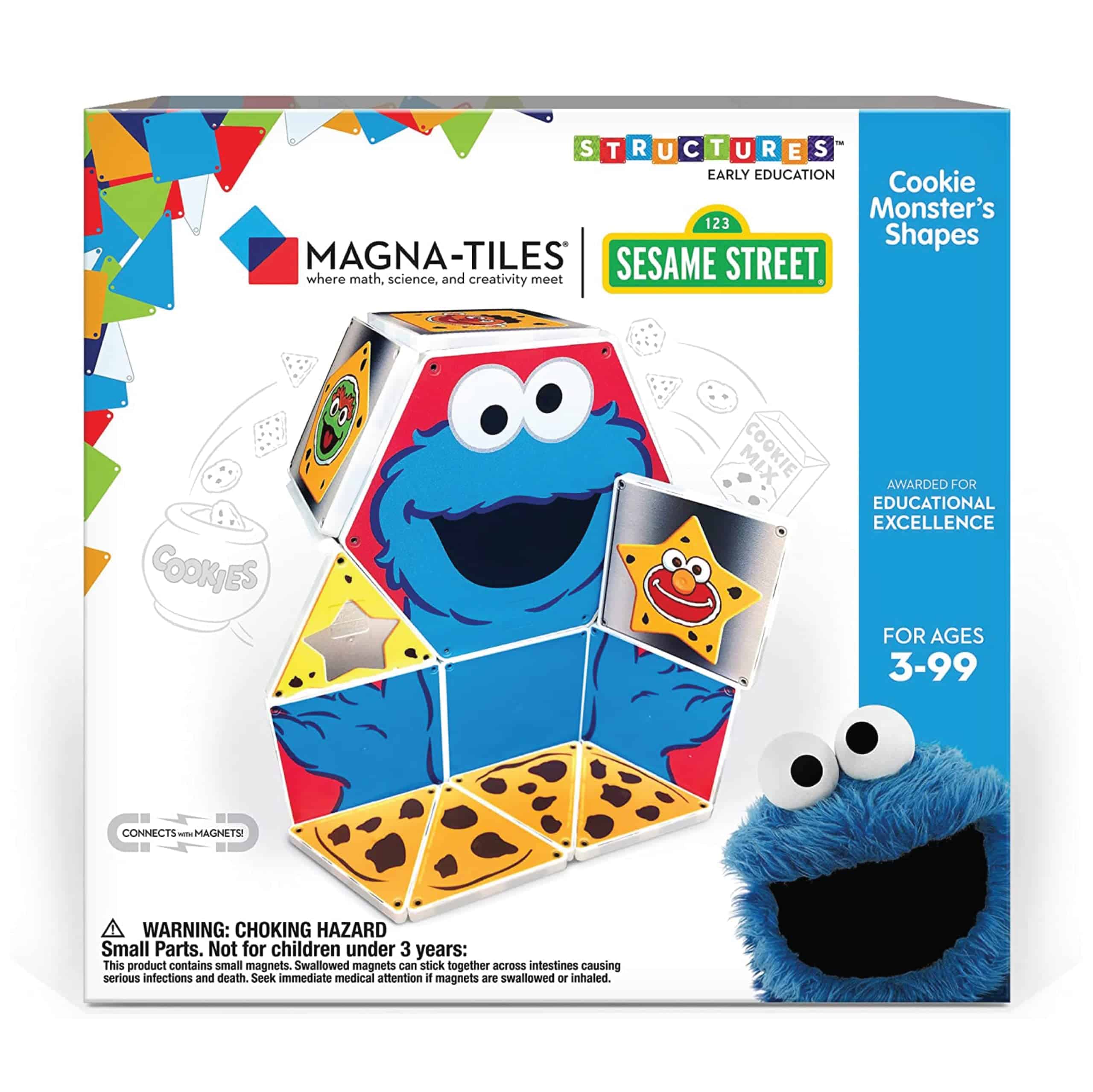 Juguetes Magna-Tiles de �Sesame Street� de CreateOn,