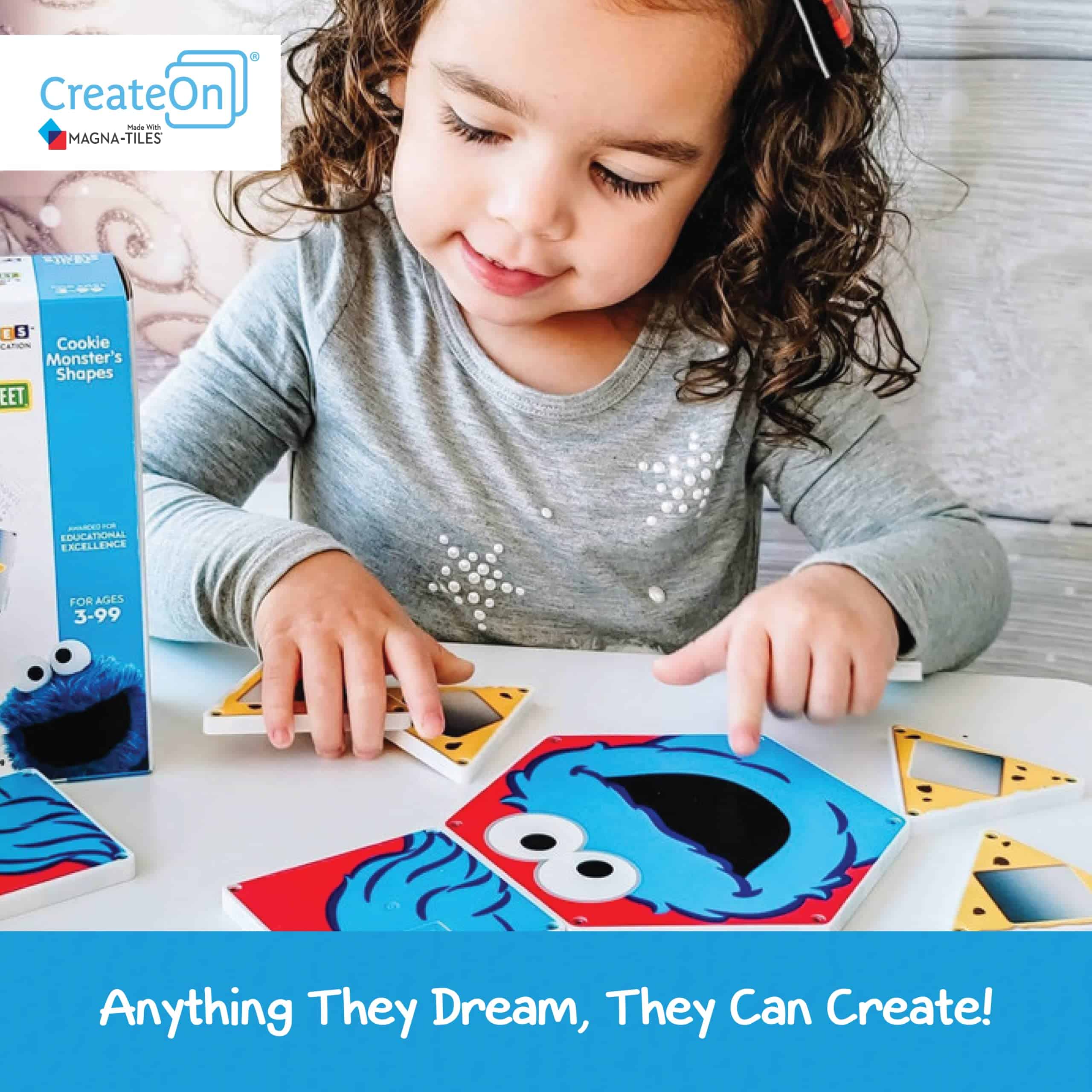 Juguetes Magna-Tiles de �Sesame Street� de CreateOn, - Imagen 5