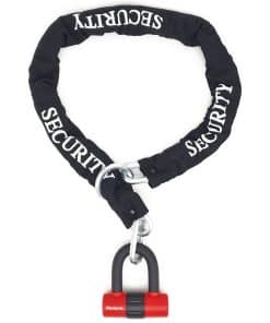 Candado U RADIKAL RK72120L Mini con Cadena, 120cm/3.9ft Más