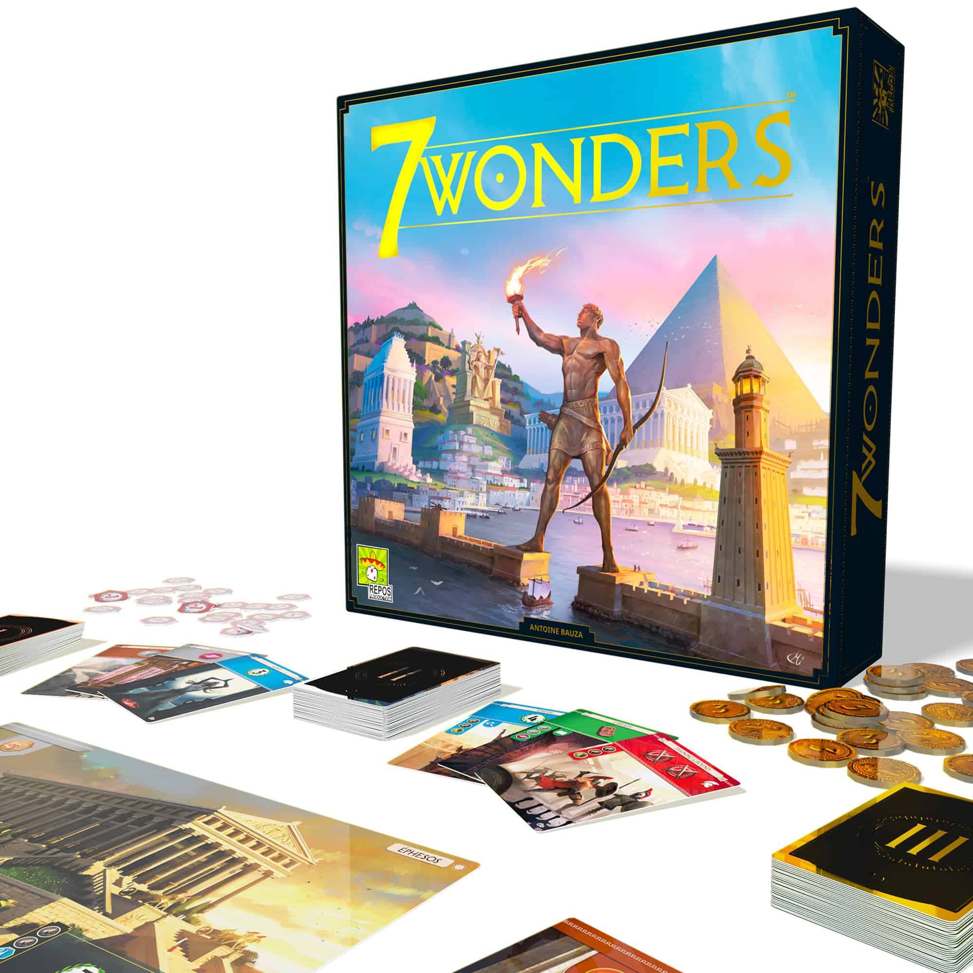 Juego de Mesa 7 Wonders BASE GAME (Edición Nueva) para - Imagen 3