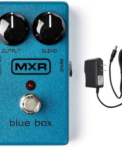MXR M103 Blue Box Octave Fuzz con Fuente de Alimentación de