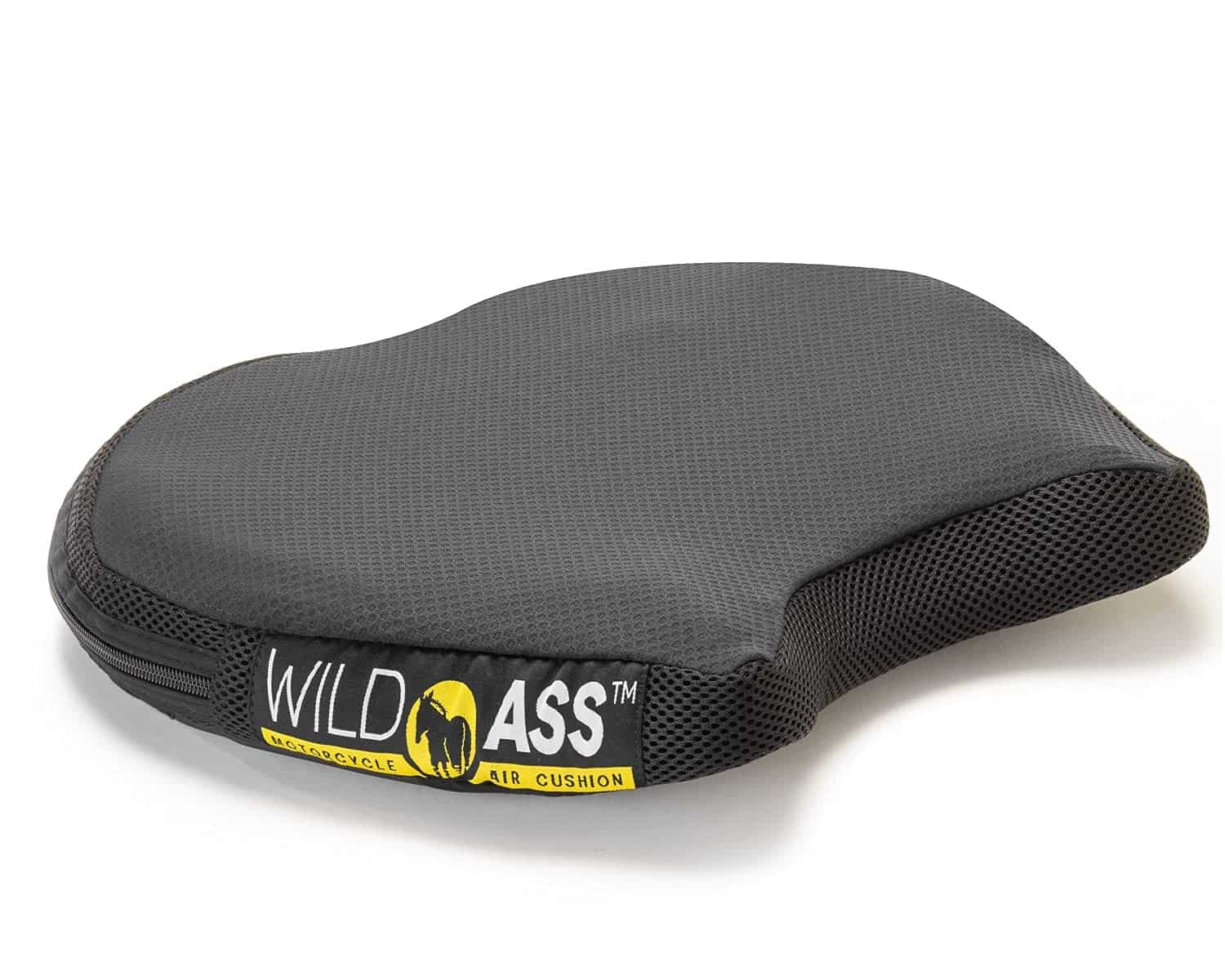 Cojín de asiento para motocicleta Wild Ass Smart Lite, Negro