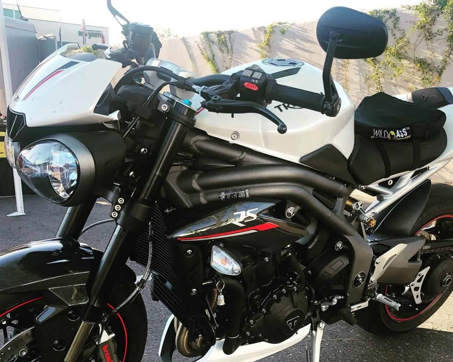 Cojín para Asiento de Motocicleta Wild Ass Sport Lite, Negro - Imagen 6