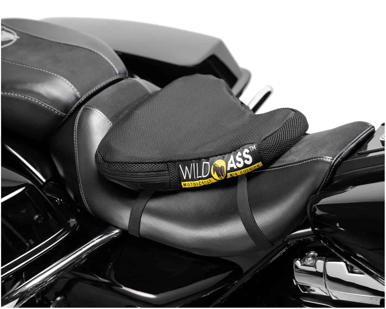 Cojín para Asiento de Motocicleta Wild Ass Sport Lite, Negro - Imagen 4