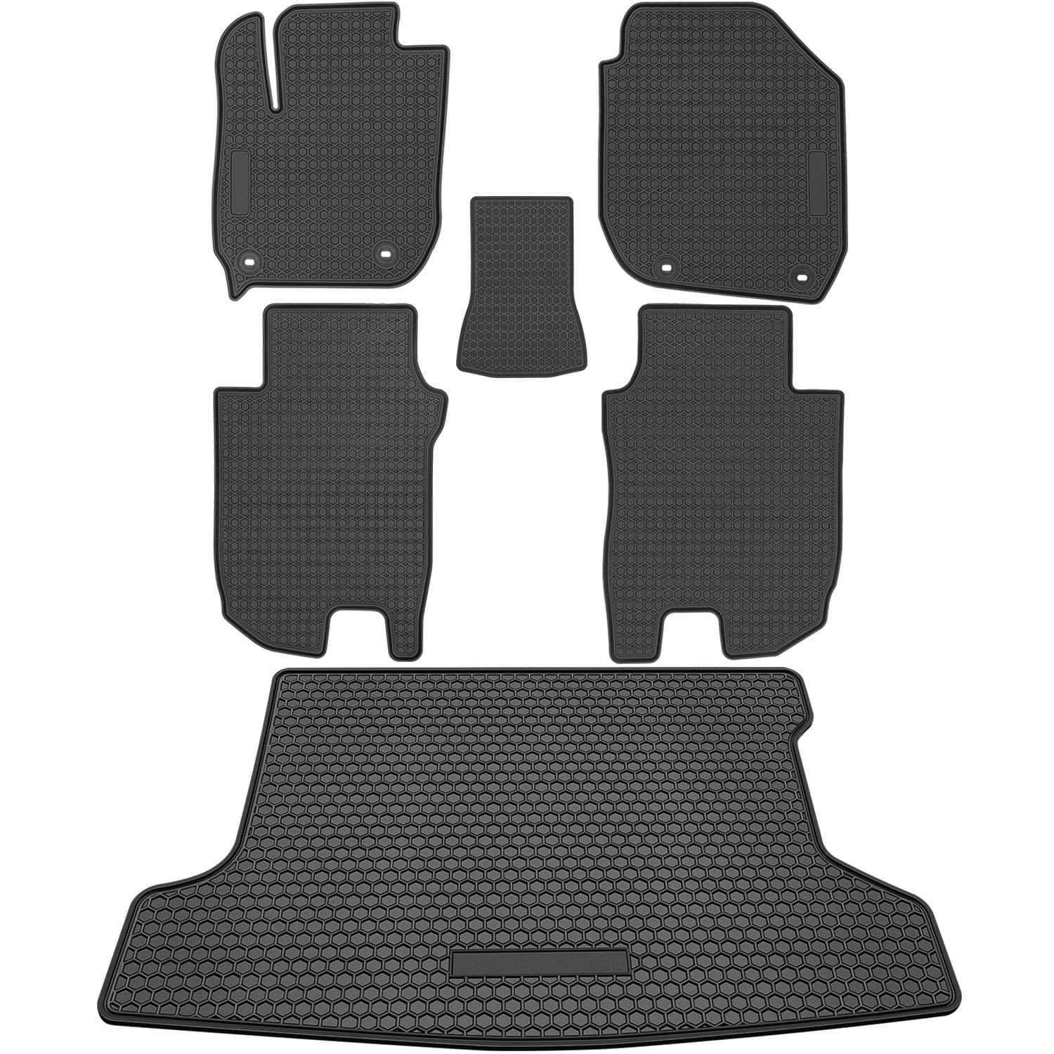Forro de carga + tapetes para piso de Honda HR-V 2016 2017 - Imagen 8