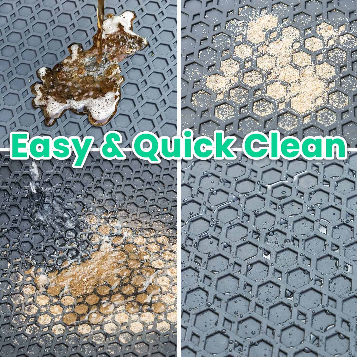 Forro de carga + tapetes para piso de Honda HR-V 2016 2017 - Imagen 7