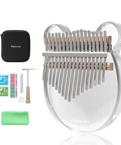 Kalimba de Pulgar de Acrílico de Flatsons 17 Teclas