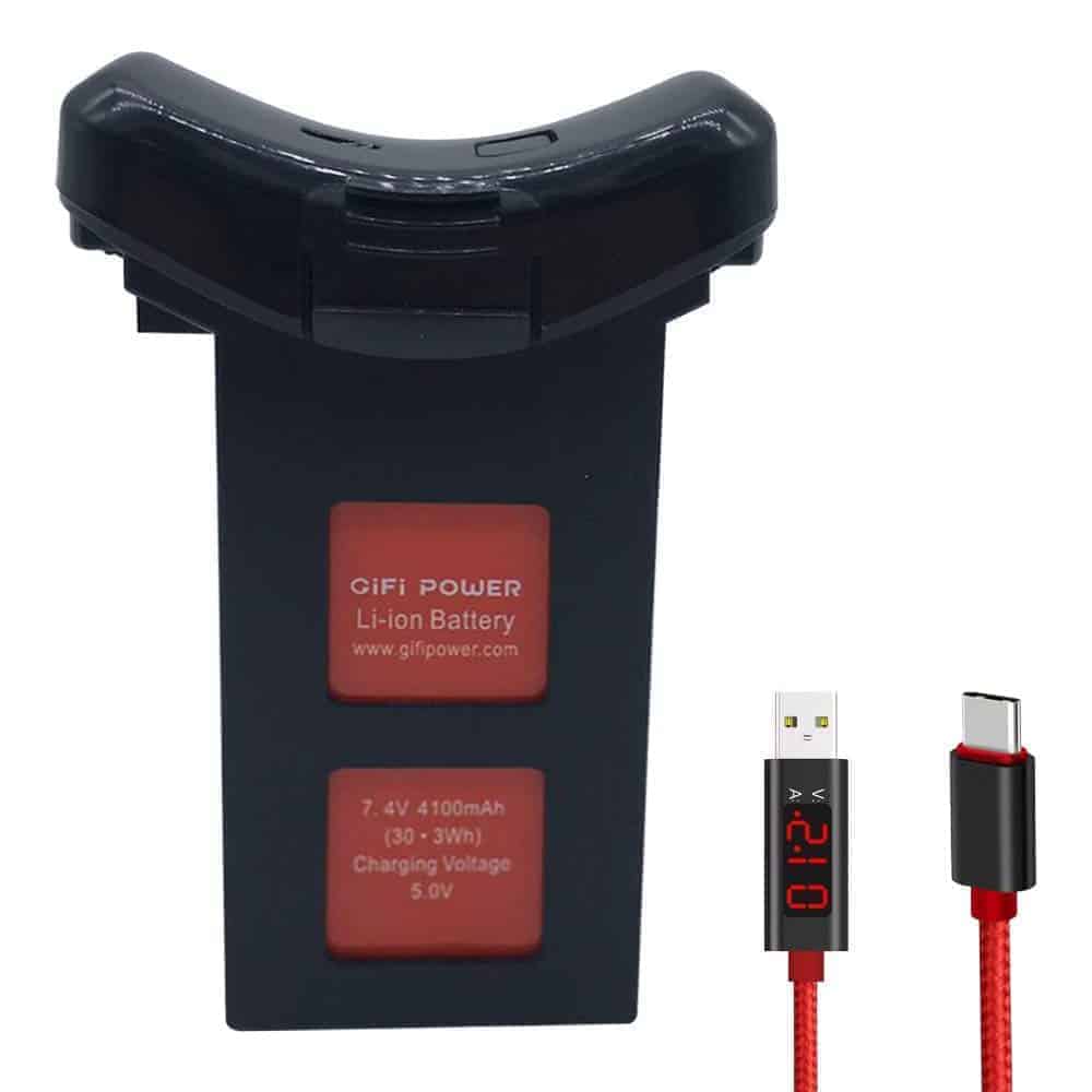 Batería de Repuesto LiPo de 7.4V 4100mAh para Quadcopter