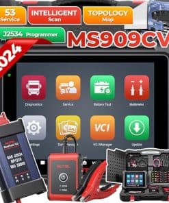 Scanner de camiones 2024 Autel MaxiSys MS909CV: La mejor