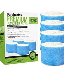 Durabasics 4 Pack de Filtros Premium para Humidificador -