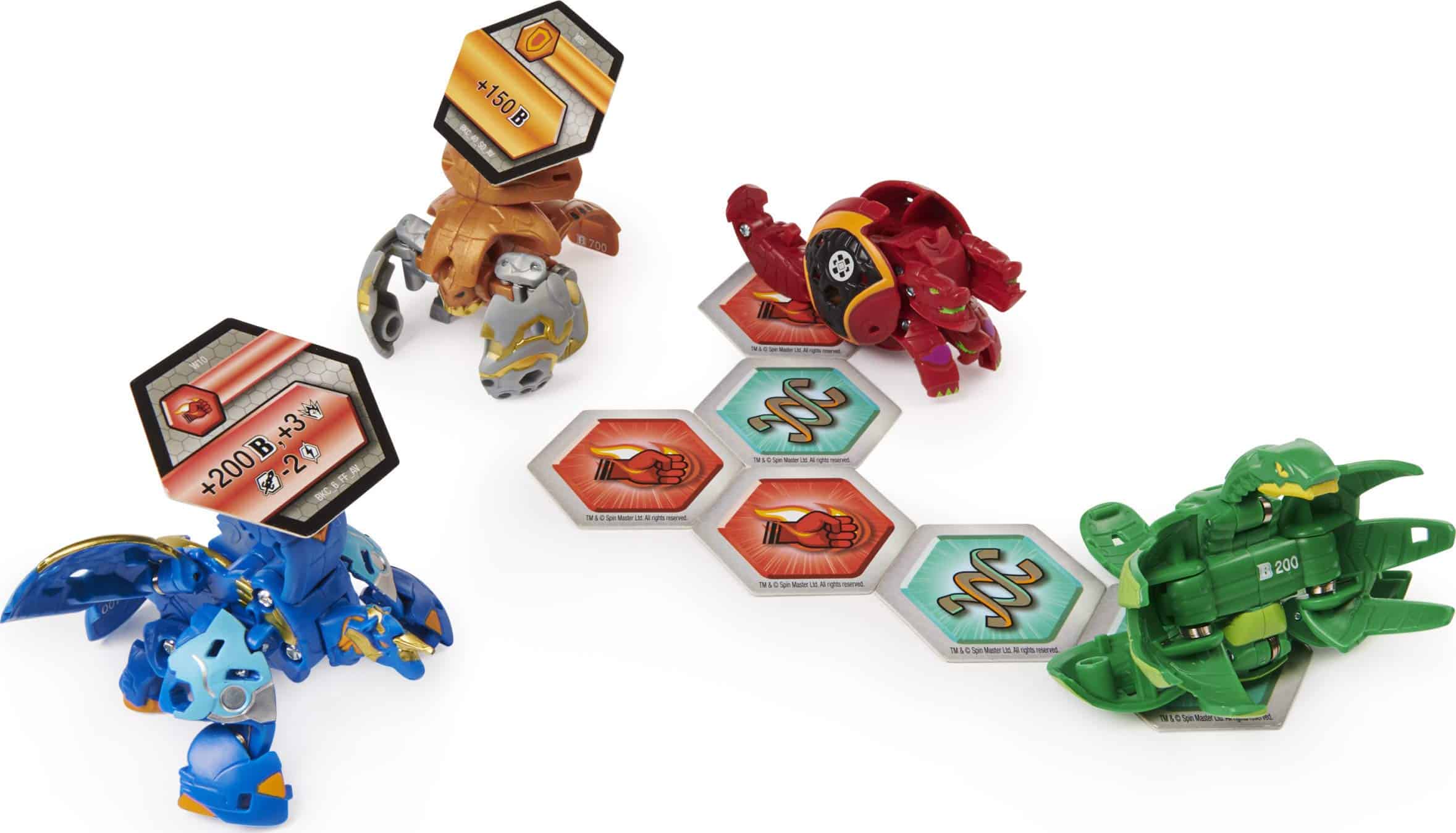 Bakugan Baku-Gear 4-Pack, Tretorous Ultra con Baku-Gear y - Imagen 4