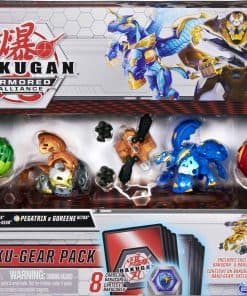 Bakugan Baku-Gear 4-Pack, Tretorous Ultra con Baku-Gear y