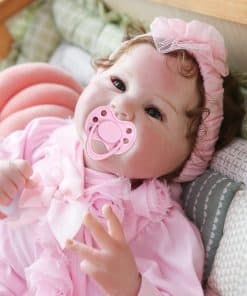 Muñeca Realista iCradle Angelbaby 55cm 22 pulgadas que