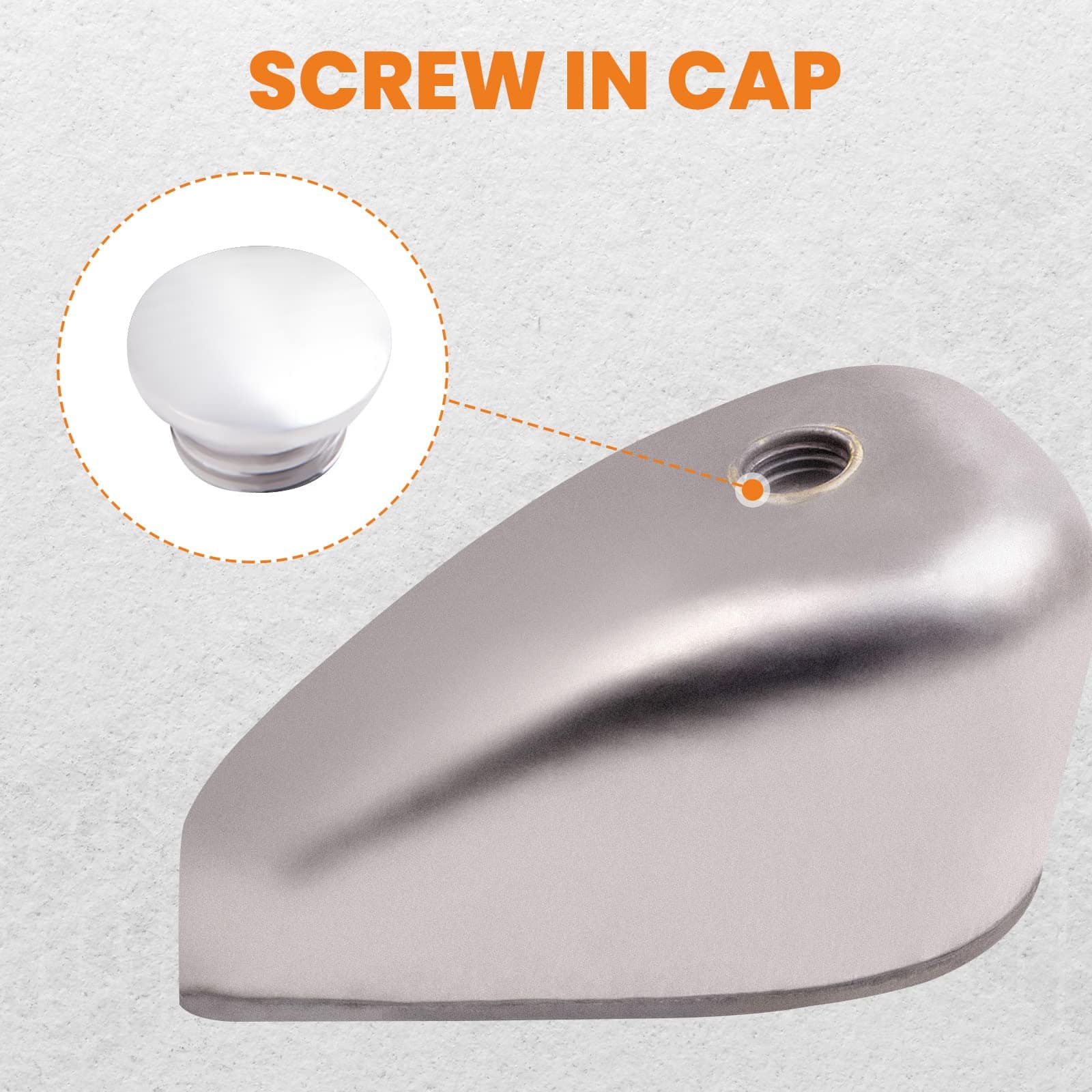 Tanque de combustible de gasolina de 2.4 galones Montaje - Imagen 7