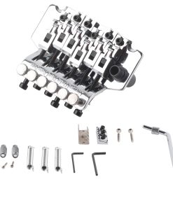 Sistema de Puente de Trémolo de Doble Bloqueo -T (Plata)