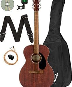 Guitarra Acústica Fender CC-60S Tamaño Concierto con Tapa