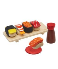 Set de Comida de Juguete Sushi de Madera PlanToys - Set de