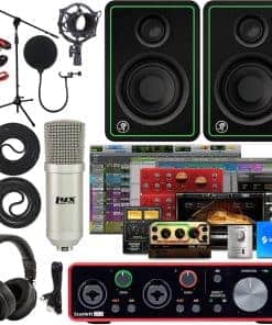 Focusrite Scarlett 2i2 2x2 Interfaz de Audio USB Paquete