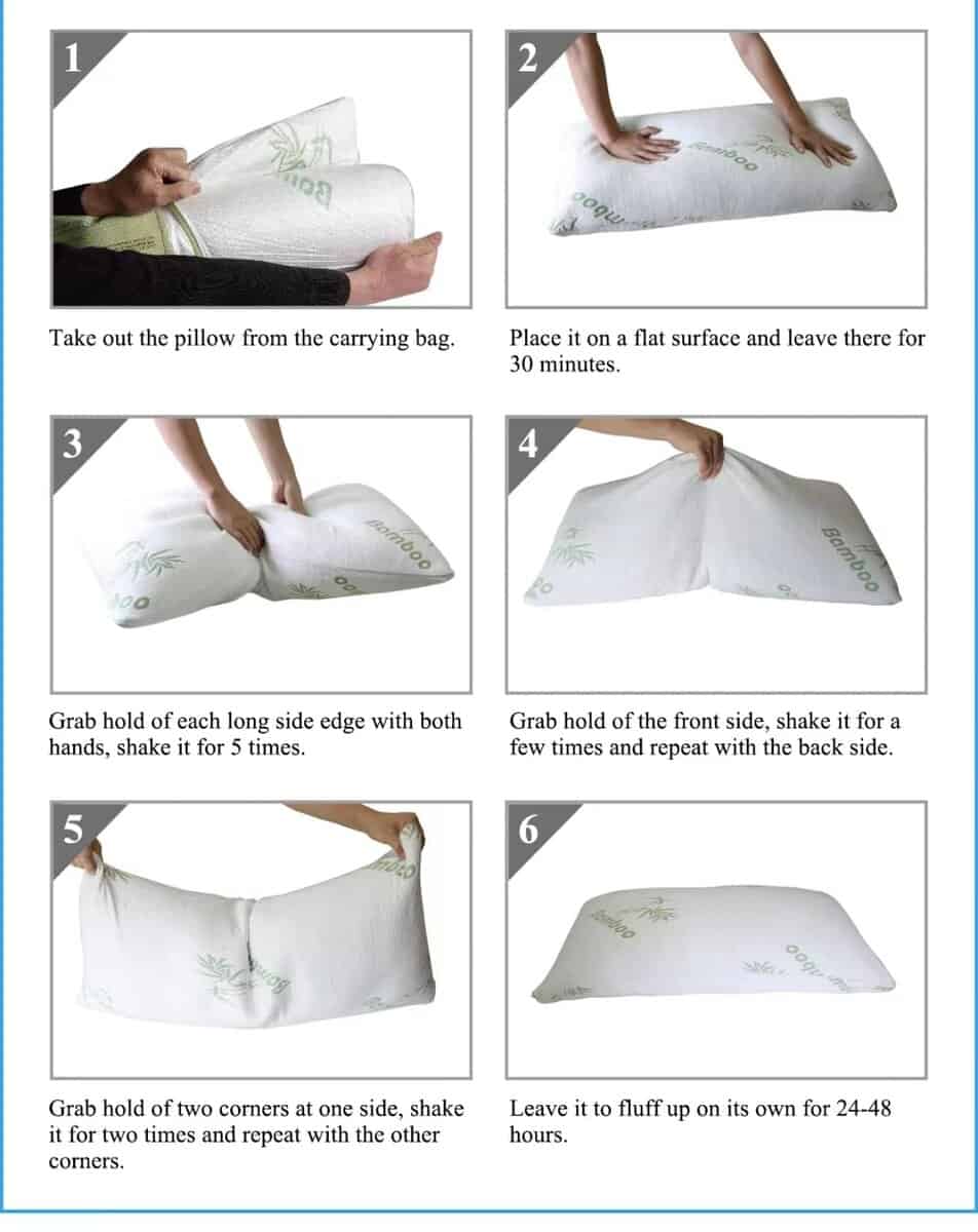 Almohada de Espuma Viscoelástica Ultra-Lujosa J&V TEXTILES - Imagen 3