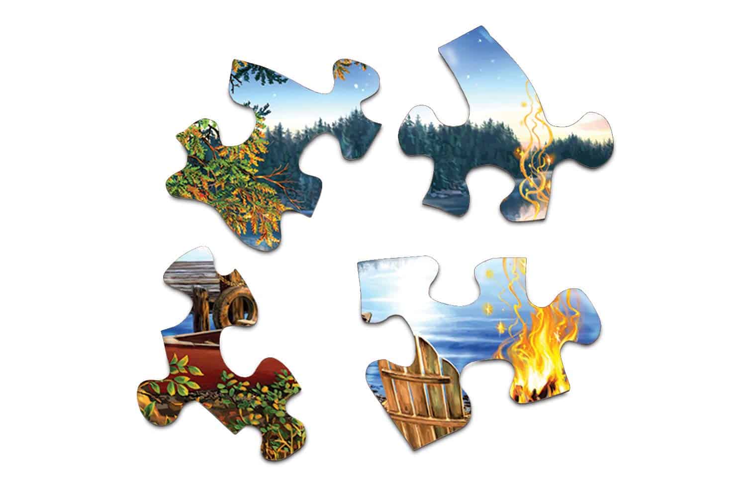 Rompecabezas de madera Springbok Majestic de 500 piezas - - Imagen 4