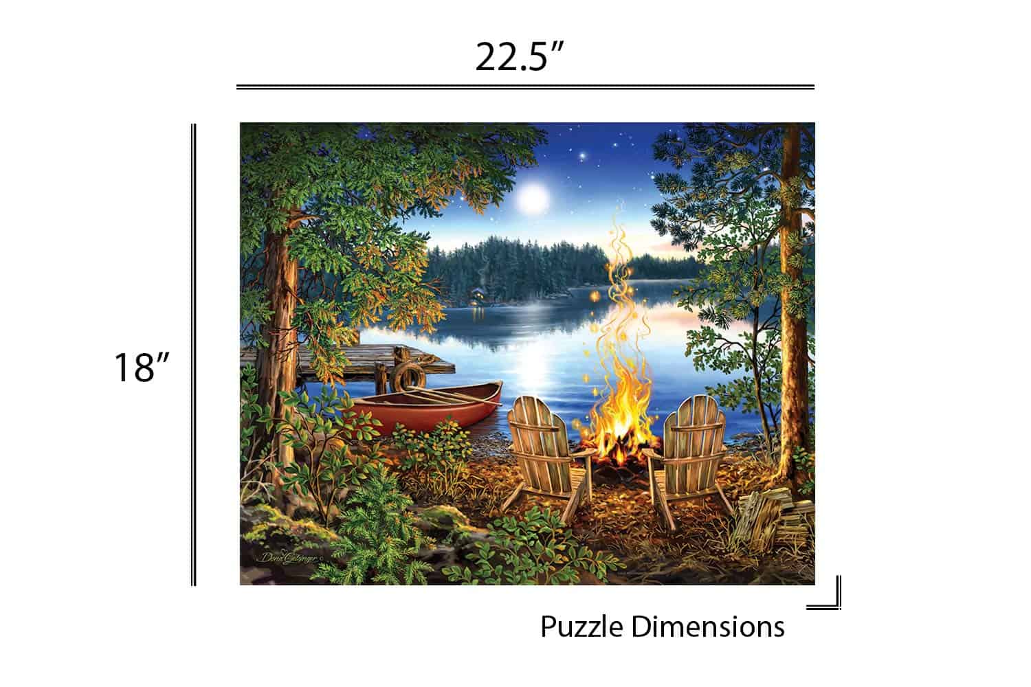 Rompecabezas de madera Springbok Majestic de 500 piezas - - Imagen 5