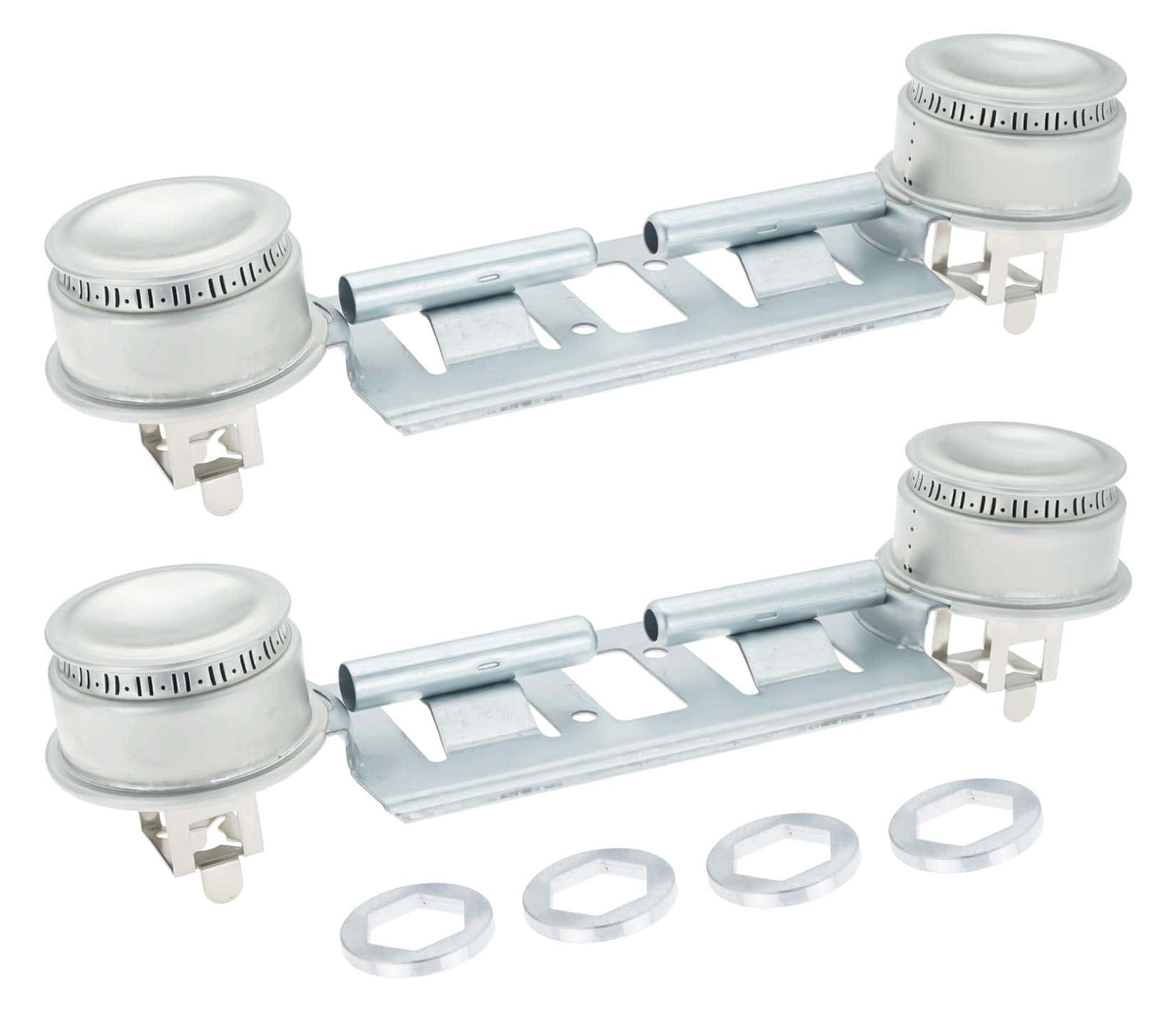 2 Paquetes de Ensamble de Doble Quemador WB16K10026 por