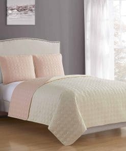 Juego de Edredón Sólido de Lujo Reversible Blissful Living