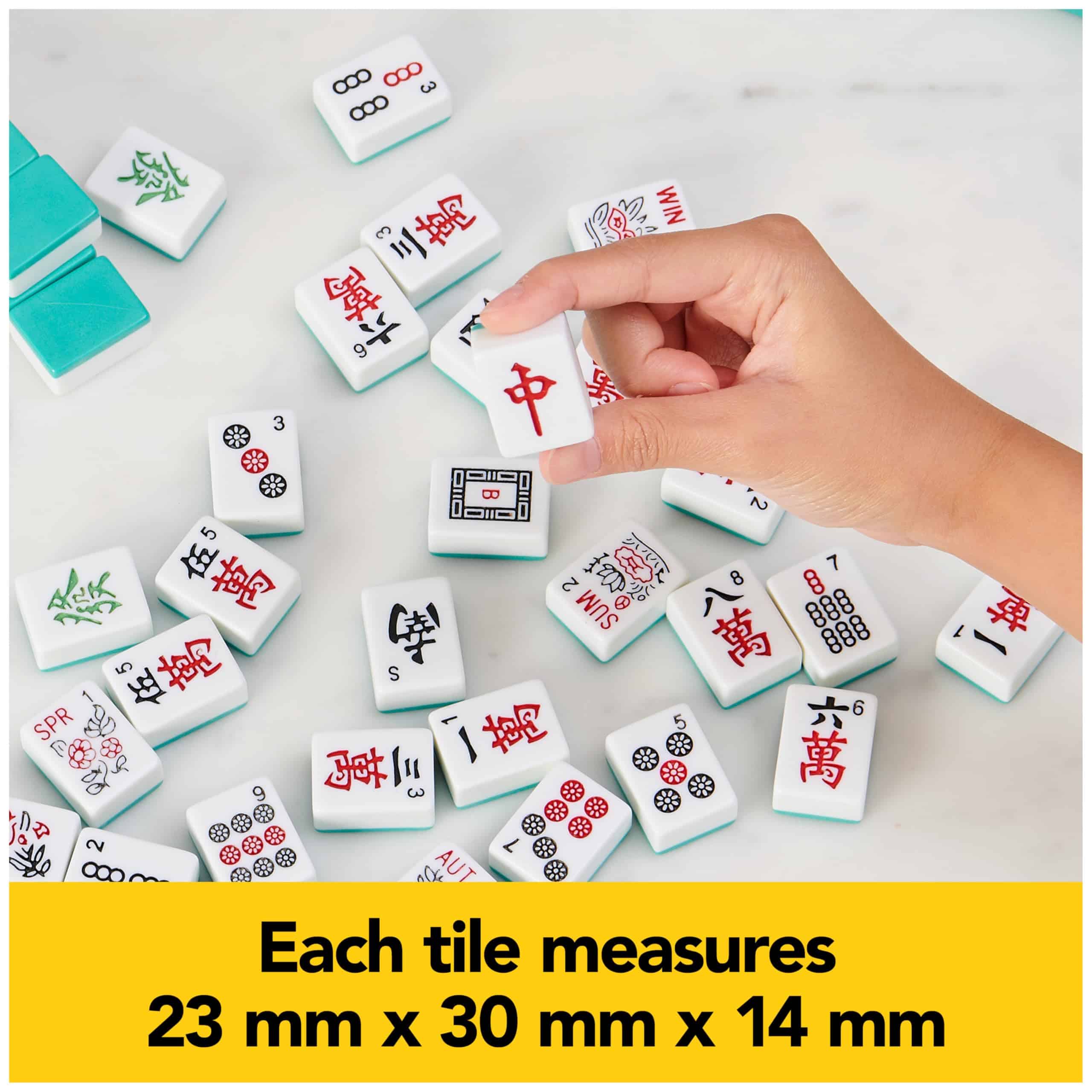 Juego Clásico de Mahjong Deluxe Legacy con Azulejos Bicolor - Imagen 7